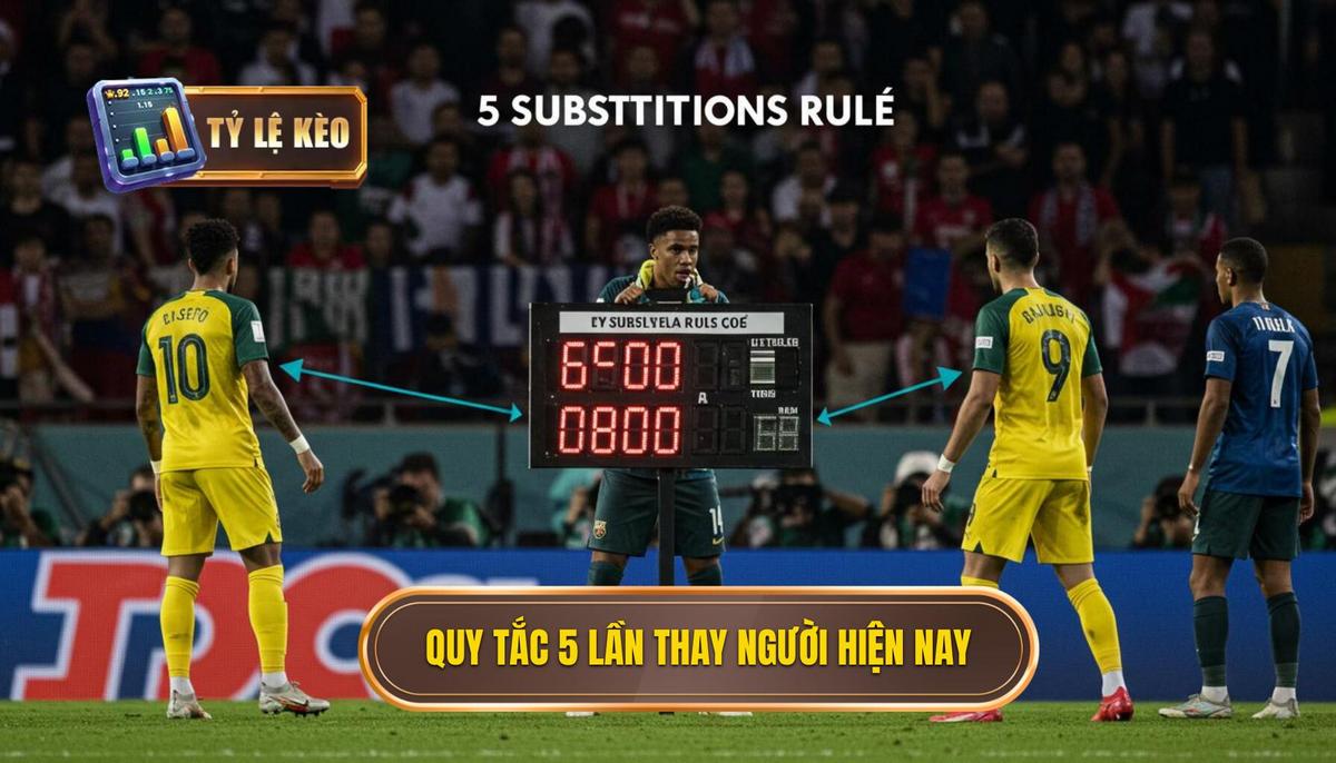 Luật Thay Người Mới Nhất Trong Bóng Đá: Phân Tích Chuyên Sâu, Ảnh Hưởng Chiến Thuật và Góc Nhìn Của TỶ LỆ KÈO 2 Chi Tiết Quy Tắc 5 Lần Thay Người Hiện Hành